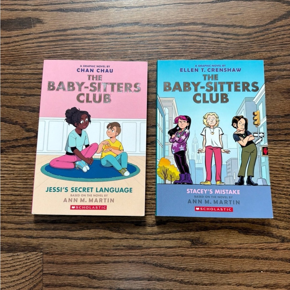 Babysitters club graphic novels books 12&14